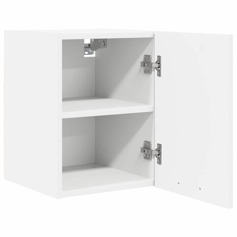Hangkast Wit 30 x 31 x 40 cm Bewerkt hout 5