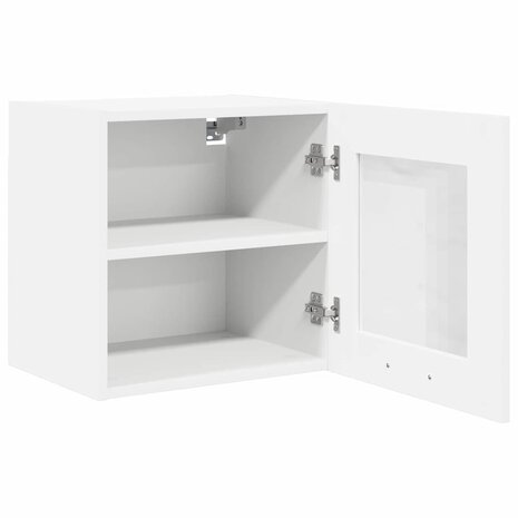 Hangkast Wit 40 x 31 x 40 cm Bewerkt hout 5