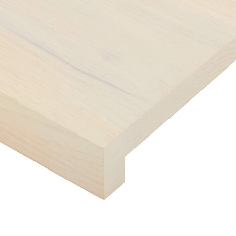 traptreden 2 st 70 x 25 x 2 cm Wit Massief Eikenhout 6
