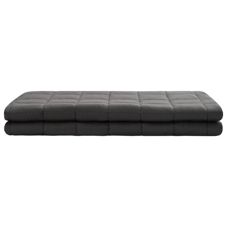 Verzwaringsdeken Antraciet 122 x 183 cm 5 kg 100% Katoen 205T 3
