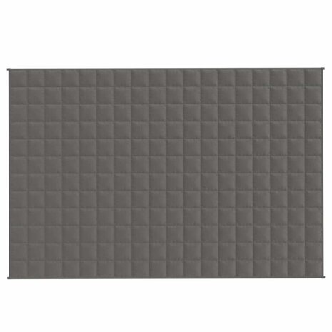 Verzwaringsdeken 120x180 cm 5 kg stof grijs 3