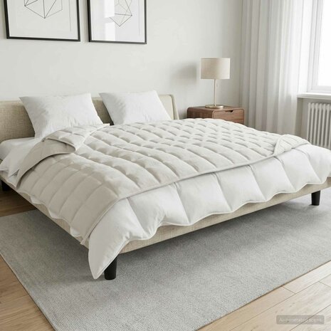 Verzwaringsdeken Wit 120 x 180 cm 5 kg 100% Katoen 205T 1
