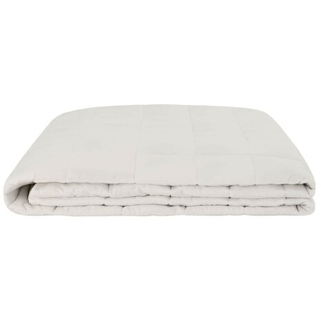 Verzwaringsdeken Wit 120 x 180 cm 5 kg 100% Katoen 205T 4