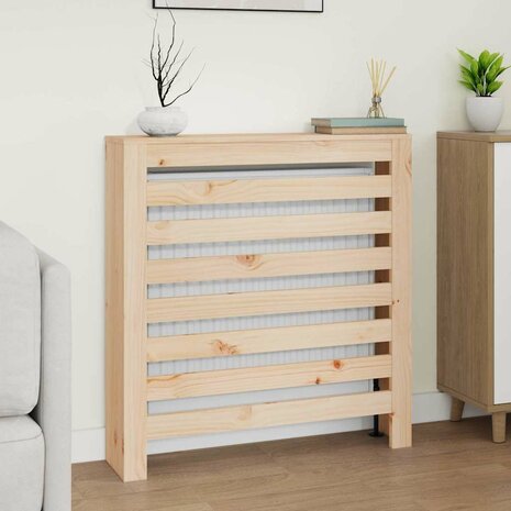 Radiatorombouw 79,5x19x84 cm massief grenenhout 1