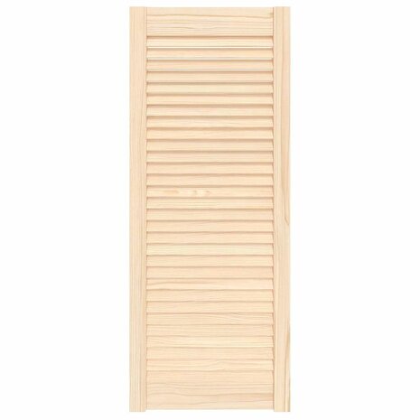 Kastdeur met lamellen 99,3x39,4 cm massief grenenhout 2