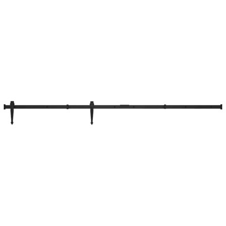 Ophangset voor minischuifdeur 152 cm koolstofstaal 2