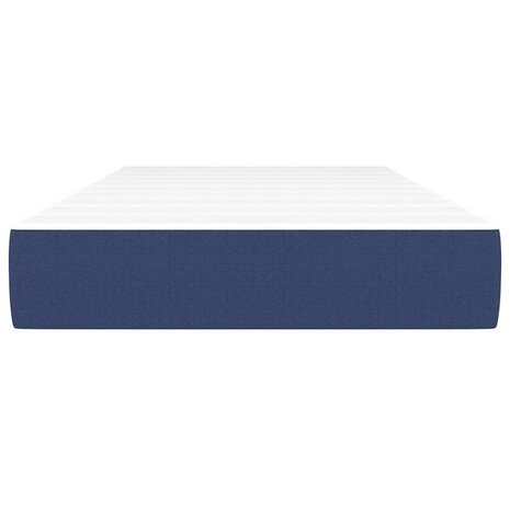 Pocketveringmatras medium 80x200x20 cm stof blauw 3