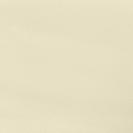 Pocketveringmatras medium 80x200x20 cm kunstleer cr&egrave;mekleurig 6