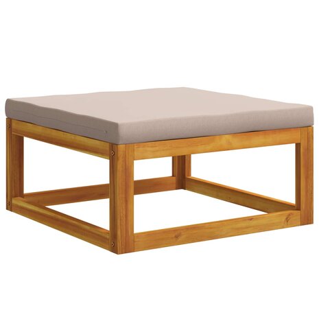 Bankstel 4 st Naturel Massief Acaciahout 4