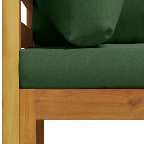 Bankstel 3 st Naturel Massief Acaciahout 5