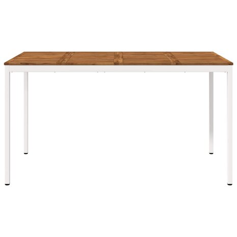 Tuin Bartafel Natuurlijk en Wit 196 x 100,5 x 105 cm 3
