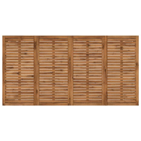 Tuin Bartafel Natuurlijk en Wit 196 x 100,5 x 105 cm 5