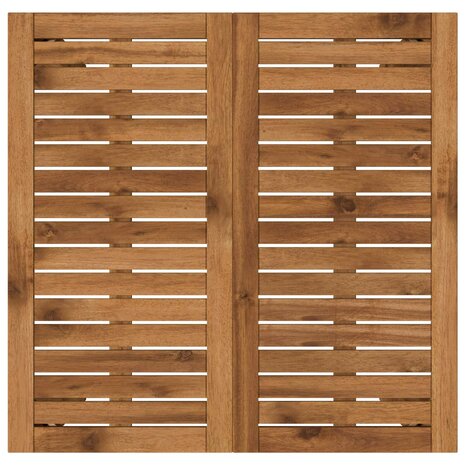 Tuin Bartafel Naturel 70 x 68,5 x 105 cm Massief Acaciahout 4