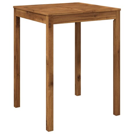 Tuin Bartafel Naturel 80 x 80,5 x 105 cm Massief Acaciahout 2