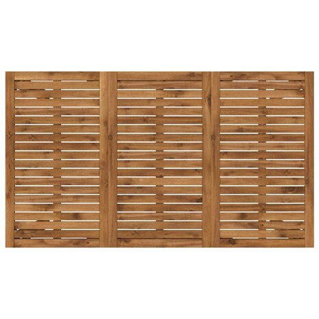 Tuin Bartafel Naturel 141 x 80,5 x 105 cm Massief Acaciahout 5
