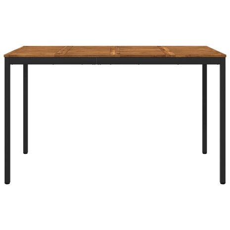Tuin Bartafel NAARDEN Naturel en Zwart 180 x 88,5 x 105 cm 3
