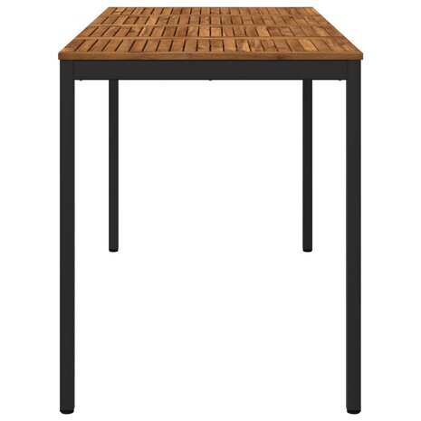 Tuin Bartafel NAARDEN Naturel en Zwart 180 x 88,5 x 105 cm 4