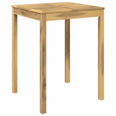 Tuin Bartafel Wit 80 x 80,5 x 105 cm Massief Acaciahout 2