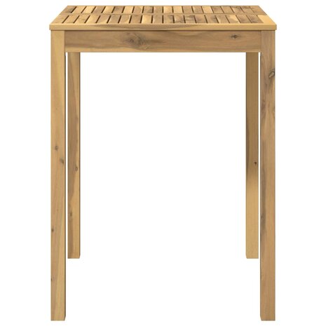 Tuin Bartafel Wit 80 x 80,5 x 105 cm Massief Acaciahout 3