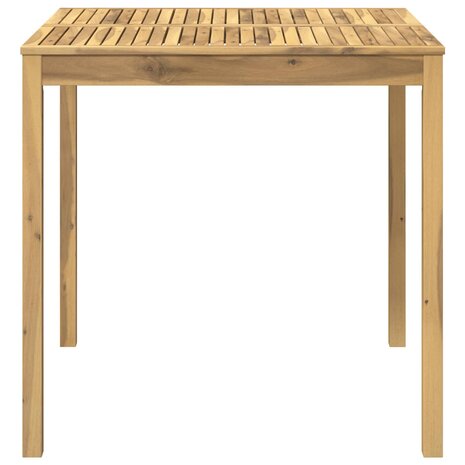 Tuin Bartafel Wit 110 x 108,5 x 105 cm Massief Acaciahout 3