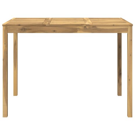 Tuin Bartafel Wit 147 x 88,5 x 105 cm Massief Acaciahout 3