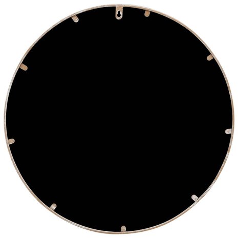 Tuinspiegel rond 60x2,5 cm ijzer zandkleurig 4