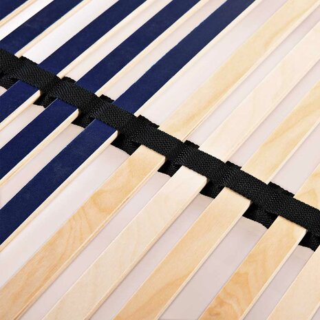 Lattenbodem met 42 latten 7 zones 120x200 cm 7