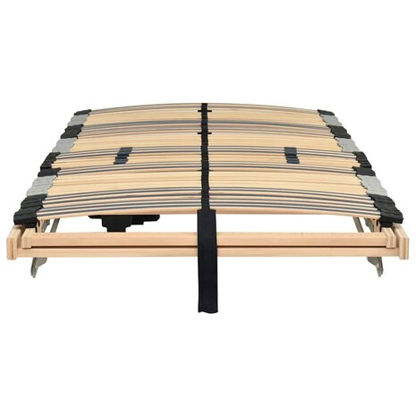Lattenbodem Bruin 70 x 190 cm Massief beukenhout 2