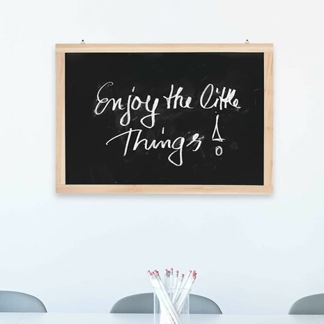 Krijtbord voor aan de wand 40x60 cm cederhout 1