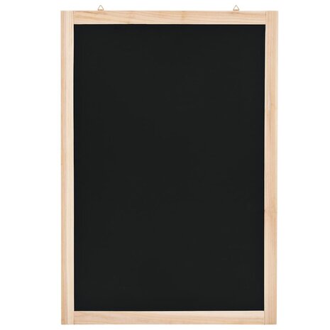 Krijtbord voor aan de wand 40x60 cm cederhout 2