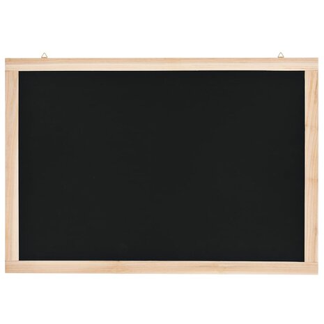 Krijtbord voor aan de wand 40x60 cm cederhout 3