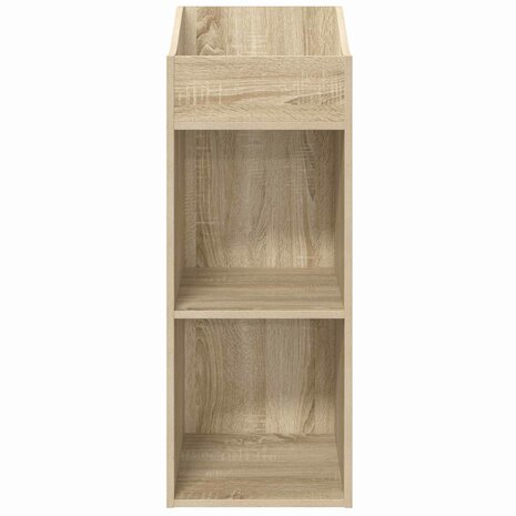 Platenkast Sonoma Eiken 36 x 36 x 95,5 cm Bewerkt hout 4