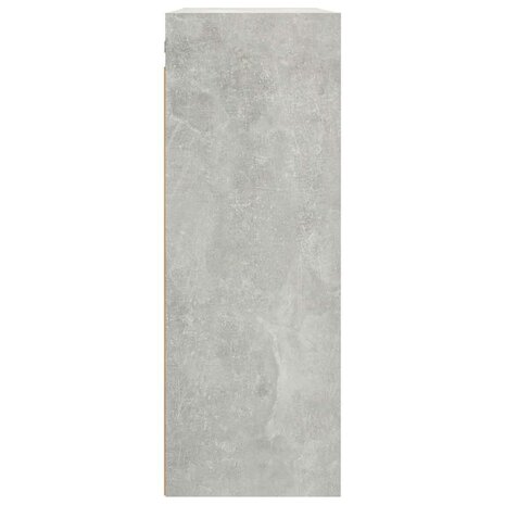 Hangkast 69,5x32,5x90 cm betongrijs 6