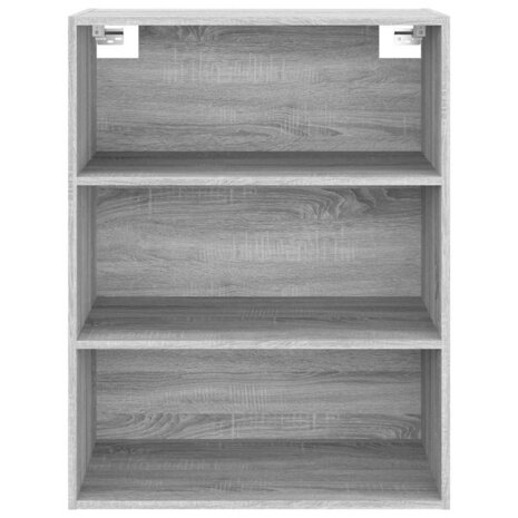 Hangkast 69,5x32,5x90 cm grijs sonoma eikenkleurig 5