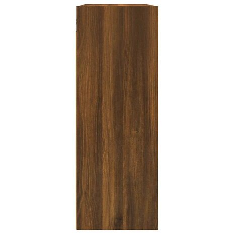 Hangkast 69,5x32,5x90 cm bruin eikenkleur 6
