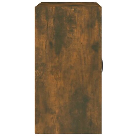 Wandkast 60x31x60 cm bewerkt hout gerookt eikenkleurig 4