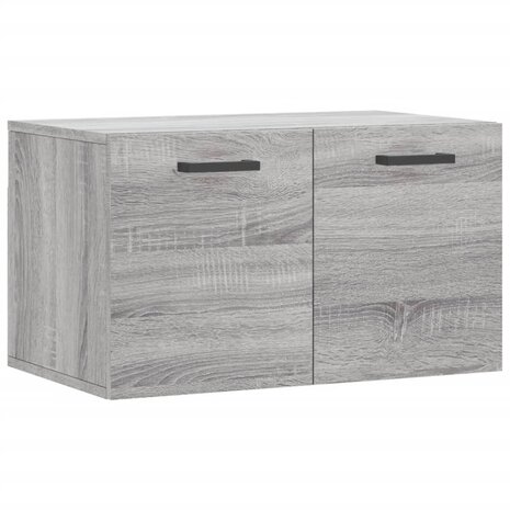 Wandkast 60x36,5x35 cm bewerkt hout grijs sonoma eikenkleurig 2
