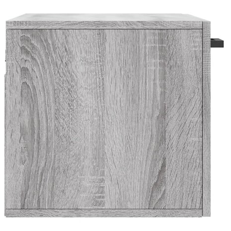 Wandkast 60x36,5x35 cm bewerkt hout grijs sonoma eikenkleurig 6