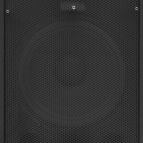 Hifi-podiumluidspreker passief 150 W 37x37x64 cm zwart 5