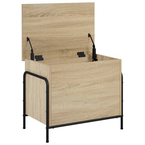 Opbergbox Sonoma Eiken 80 x 40 x 49,5 cm Bewerkt hout 3