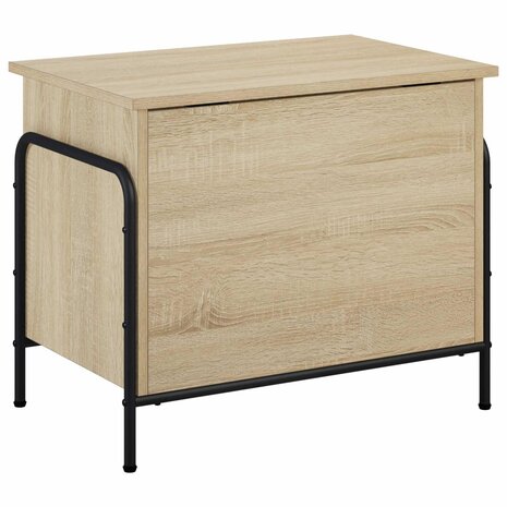 Opbergbox Sonoma Eiken 80 x 40 x 49,5 cm Bewerkt hout 6