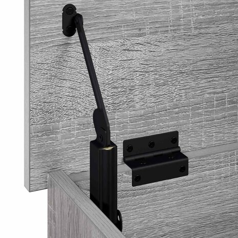Opbergbox Grijs Sonoma 80 x 40 x 49,5 cm Bewerkt hout 6