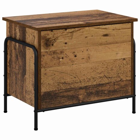 Opbergbox Oud hout 80 x 40 x 49,5 cm Bewerkt hout 5