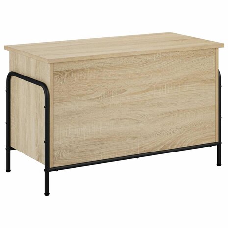 Opbergbox Sonoma Eiken 80 x 40 x 49,5 cm Bewerkt hout 2