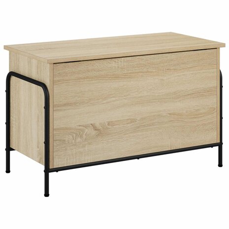 Opbergbox Sonoma Eiken 80 x 40 x 49,5 cm Bewerkt hout 5