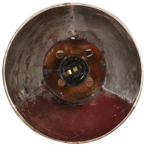 Wandlamp industrieel E27 65x25 cm meerkleurig 8