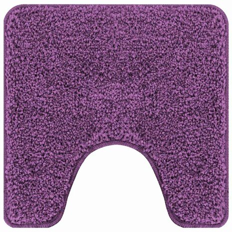 Antislip Badmat met Toilet Cut Paars 50 x 50 cm PP 2