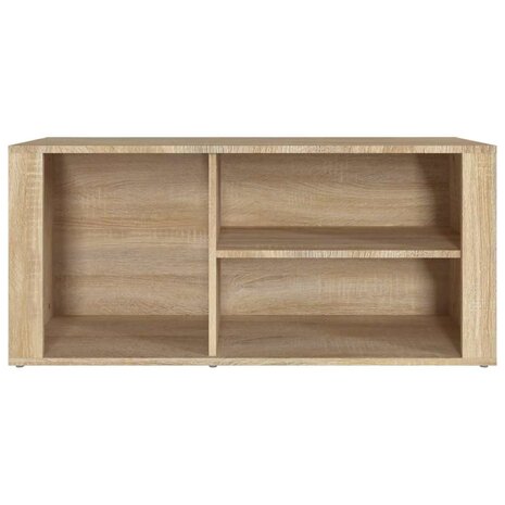 Schoenenkast 100x35x45 cm bewerkt hout sonoma eikenkleurig 5