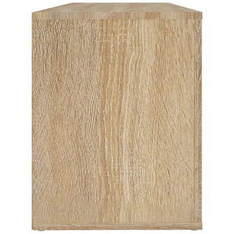 Schoenenkast 100x35x45 cm bewerkt hout sonoma eikenkleurig 6