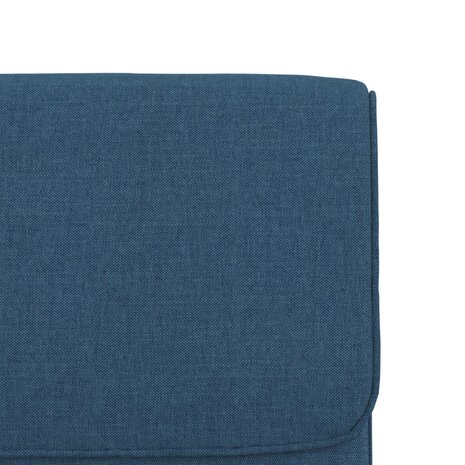 Loungestoel 55x64x80 cm stof blauw 6
